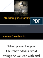Marketing the Narrow Path: How to Present Orthodoxy's Demands While Welcoming All