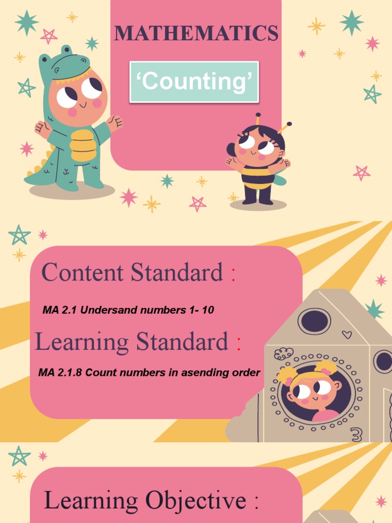 Maths Observation: Counting 1-10 | PDF