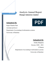 Analysis Annual Report: Submitted by