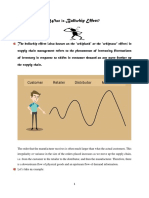 Bullwhip Effect