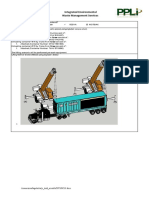 Lifting Plan Unloading Container at PCBs Area