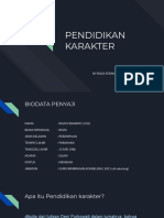 PENDIDIKAN KARAKTER by ROZA FERAWATI