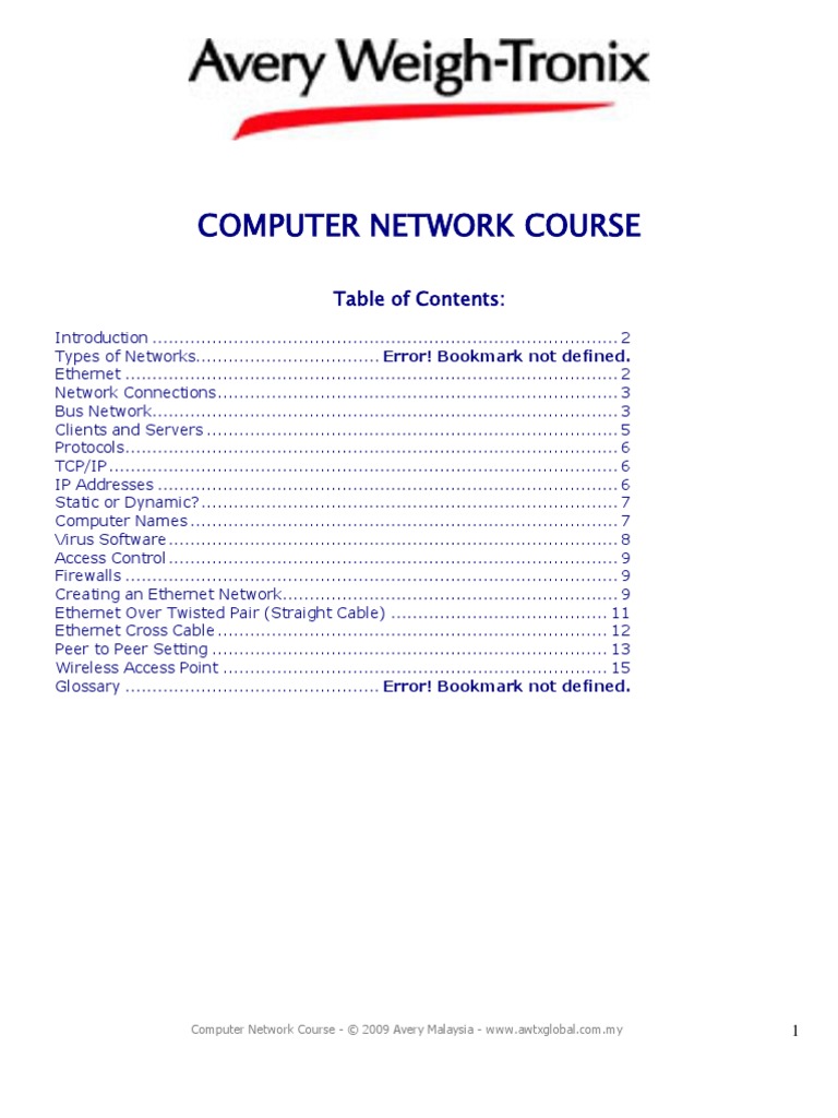 Complete Network Course | PDF | Ethernet | Computer Network
