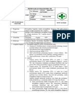 Sop Penegakan Diagnosis TB