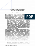 The Westfield Ltd. Case - Section 25A Revisited?