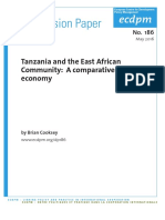 Discussion Paper: Tanzania and The East African Community: A Comparative Political Economy