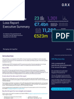 ORX Annual Insurance Operational Risk Loss Data Report Summary 2022