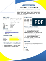 Devi Ayu Ambarwati: Data Diri Pendidikan