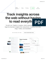 Track Insights Across The Web Without Having To Read Everything