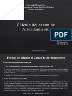 Canon de Arrendamiento - Pedro Alvarez 25142185