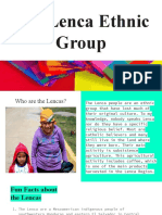 The Lenc Ethnic Group