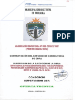 Adjudicacion Simplificada #003-2019-Csmdt-Primera Comvocatoria