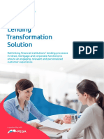Pega CX Lending Transformation Solution Brochure Jun 2020