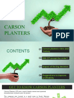 Carson Planters Case Study