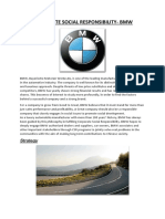 Corporate Social Responsibility-Bmw: Strategy