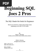 BeginningSQL Joes2Pros WebSample