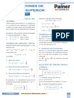 Álgebra - Reg 7 - Ecuaciones de Grado Superior