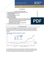 Resumen Inflacion BCR