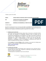 GOBOL-22-024615 Semana Desarrollo Institucional