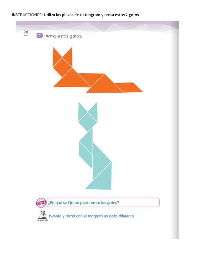 Tangram Gato | PDF
