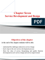 Chapter Seven: Service Development and Design