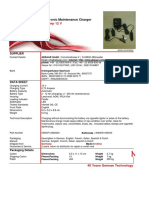 0,7 Amp 12 V: Electronic Maintenance Charger