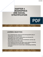 Chap 4 - Demographics and Social Stratification