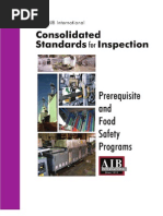 AIB Certification and Inspection Overview | PDF | Audit | Food Safety