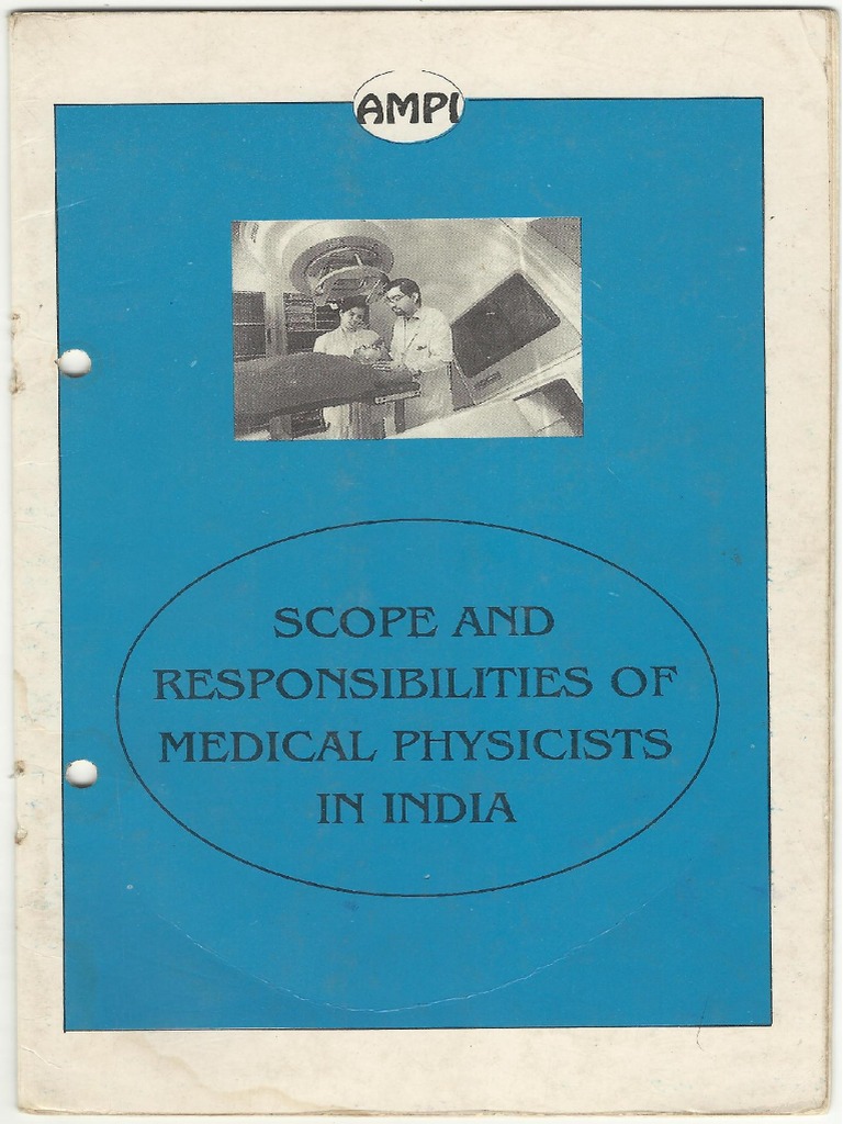 Medical Physics Scope and Responsibilities PDF