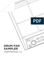 Drum Pad Sampler: User Manual