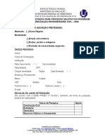 Formulario de Inscricao 2022 1