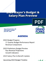 2023 Mayor's Budget & Salary Plan Preview