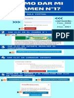 INFOGRAFIA Pasos para rendir EXAMEN N°1 