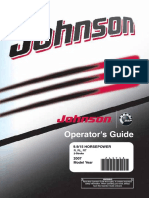 2007 Johnson 9.9, 15 HP