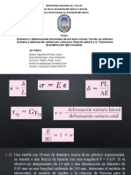 Esfuerzo cortante en eje de transmisión