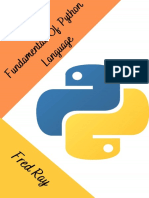 Fundamental of Python Language