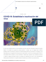 COVID-19_ Estabilidad e inactivación del virus