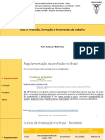 Profissão, Formação e Ferramentas de Trabalho