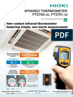 Infrared Thermometers FT3700-20 and FT3701-20 for Measuring Temperature