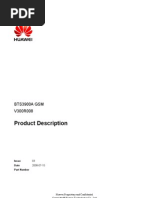 Huawei BTS3900A GSM Product Description (V300R008 - 03)