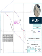 Plano Perimetrico - Ubicacion: Area: 22096.74 M Area: 2.20967 Ha Perimetro: 750.83 ML