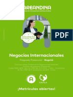 Negocios Internacionales Areandina Bogota 20221