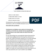 Comite Pro Desarrollo La Rusa Formato