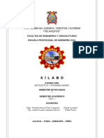 Estadistica y Probabilidades