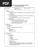 Zumba Lesson Plan for Beginners | PDF | Lesson Plan | Physical Education