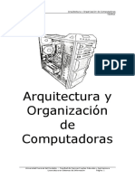 Arquitectura y Organización de Computadoras