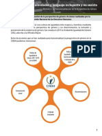 Ejemplos de Transversalizacion de La Perspectiva de Genero Acciones Realizadas Por La CNDH