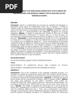 Relatório de pesquisa