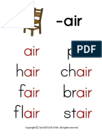 H F FL P CH BR ST: Air Air Air Air Air Air Air Air