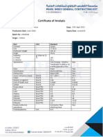 CITRIC ACID Analysis